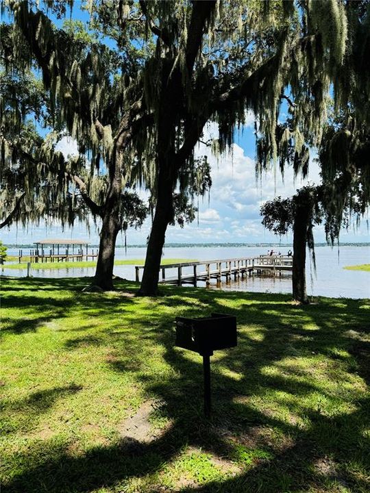 Community Dock for Fishing