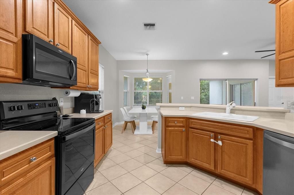 Kitchen with Stainless Steel Appliances