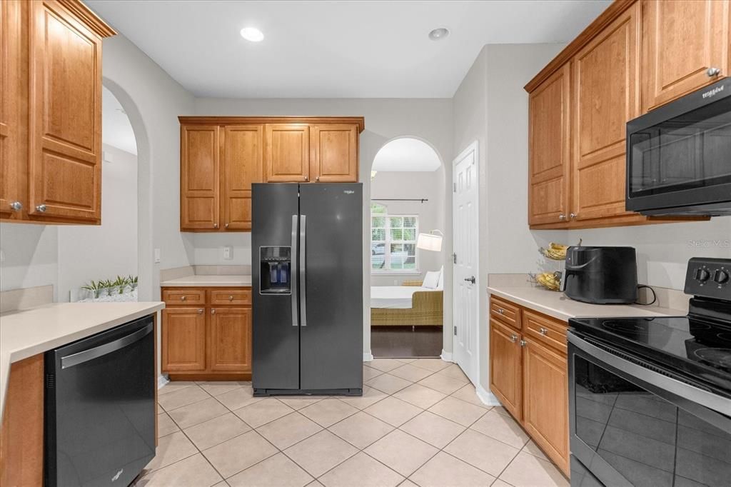 Kitchen with Stainless Steel Appliances