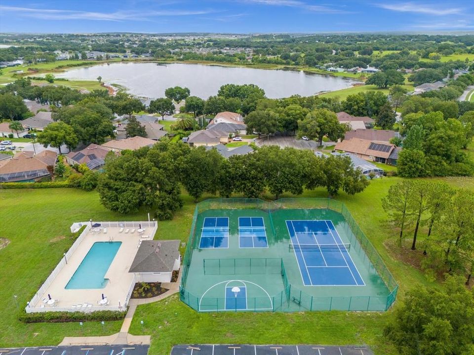 Palisades Community Pickleball and Tennis Court, and Pool