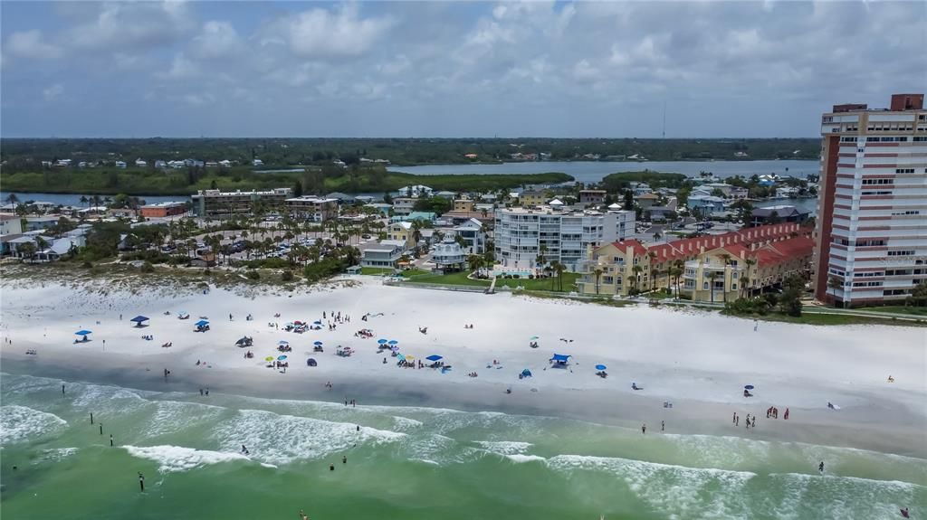 Buildings and Beach