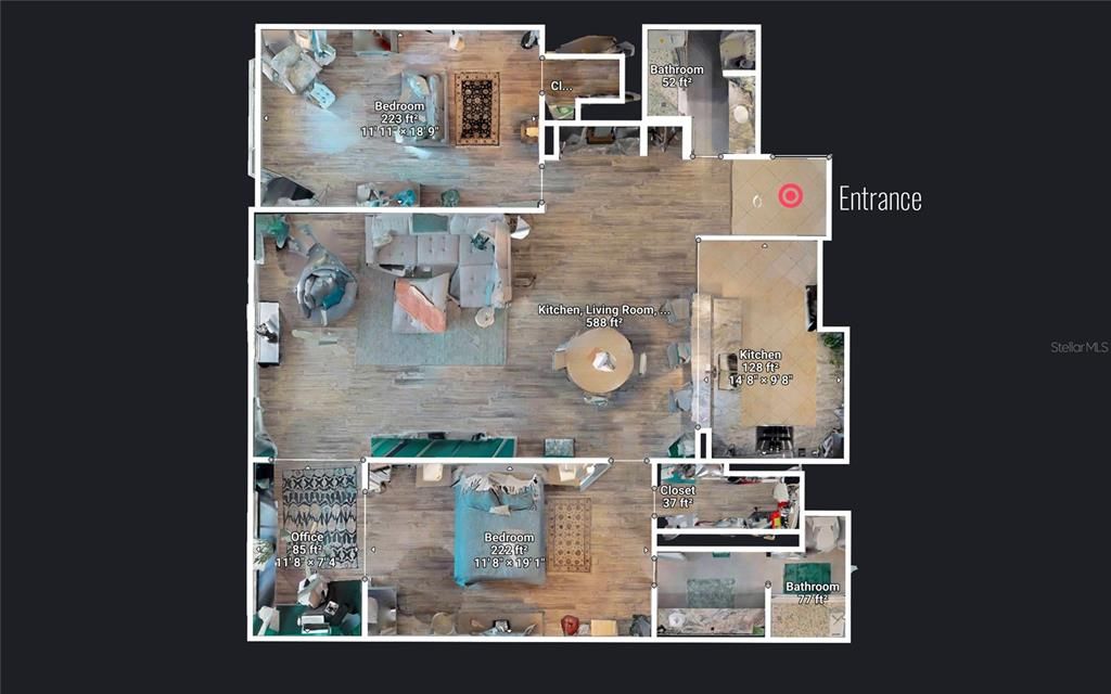 Floor plan - 604A