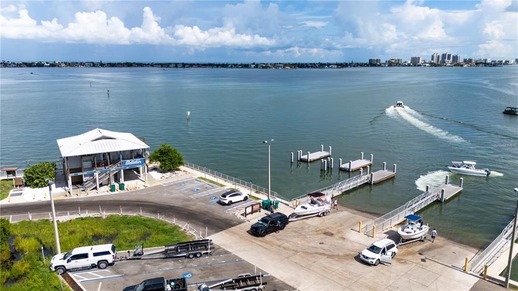 Belleair beach public boat ramps!