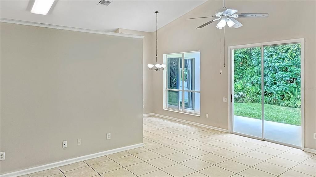 Family Room and Eat in Kitchen as seen from Hallway entrance to Bedrooms #2-3-4! Great view!