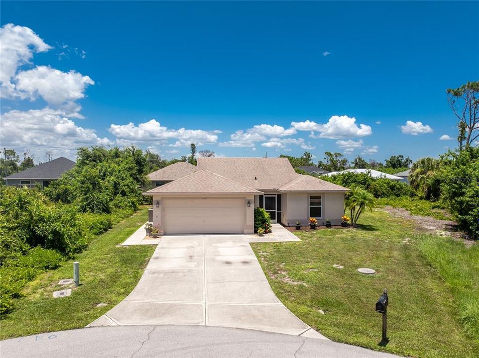 Great price on this 3 bedroom/2bath/2car garage POOL  home on oversized cul de sac lot in Rotonda Heights!