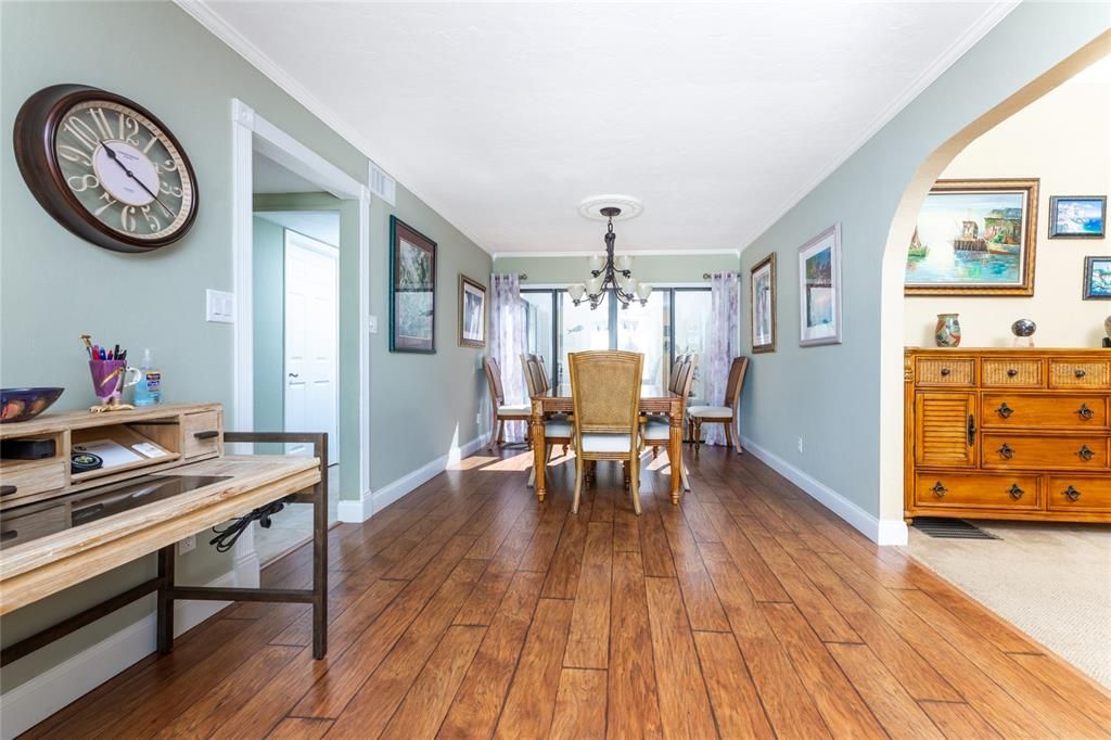 Formal Dining Room looking from entry