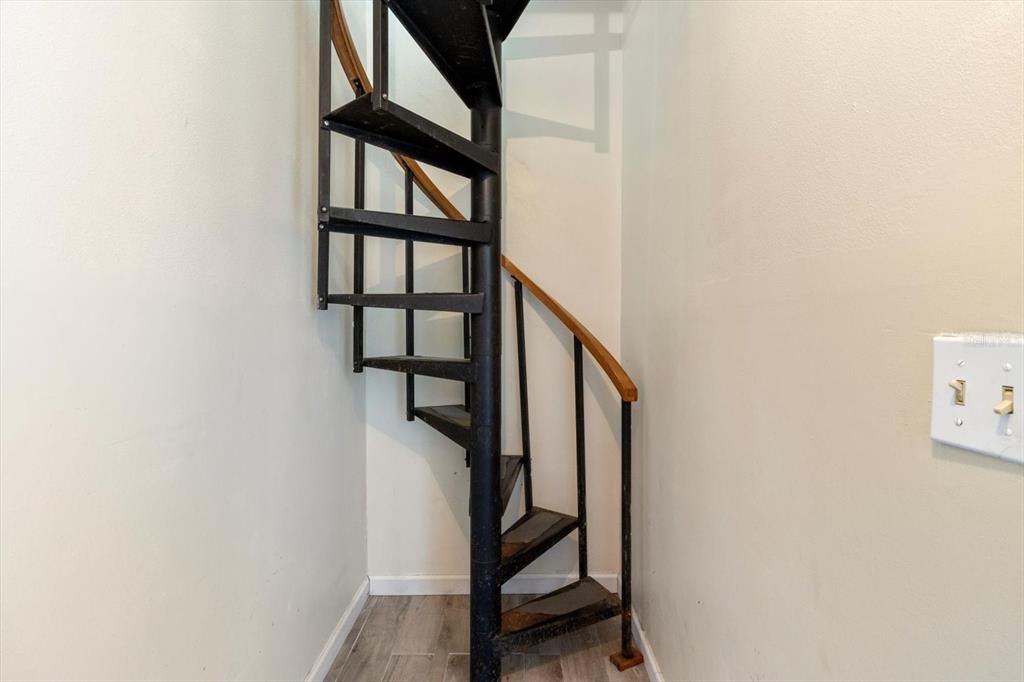 Interior Spiral Staircase