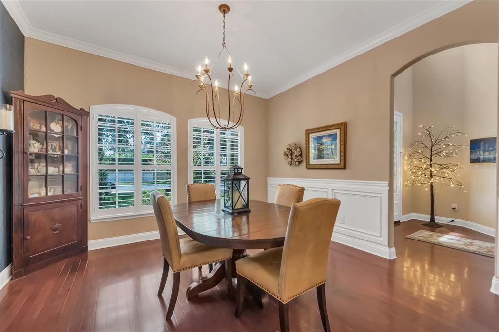 Formal dining room