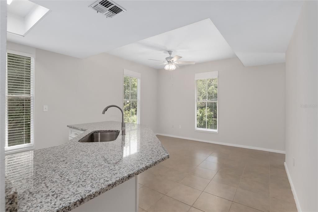 Kitchen living area