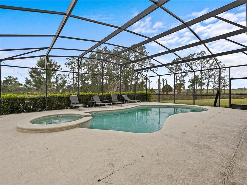 Pool view - privacy