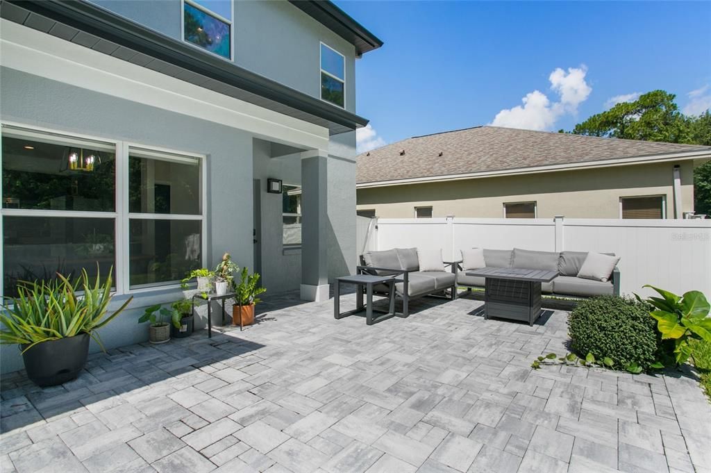 Paved Patio