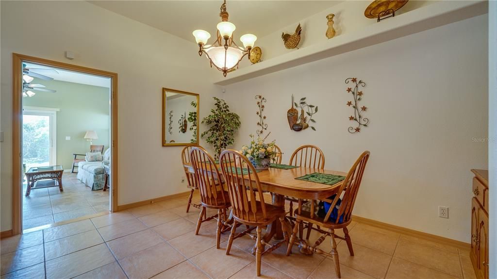 Dining area