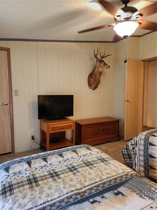 Second bedroom also features a walk in closet