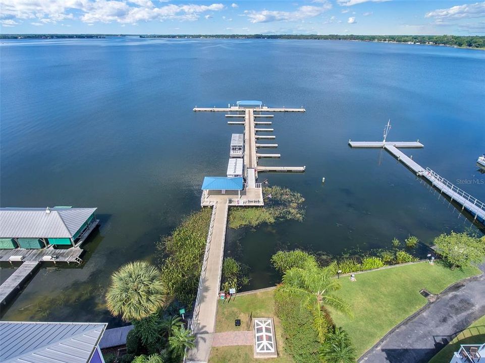 OUR BEAUTIFUL LAKE DORA LEADING INTO CHAIN OF LAKES