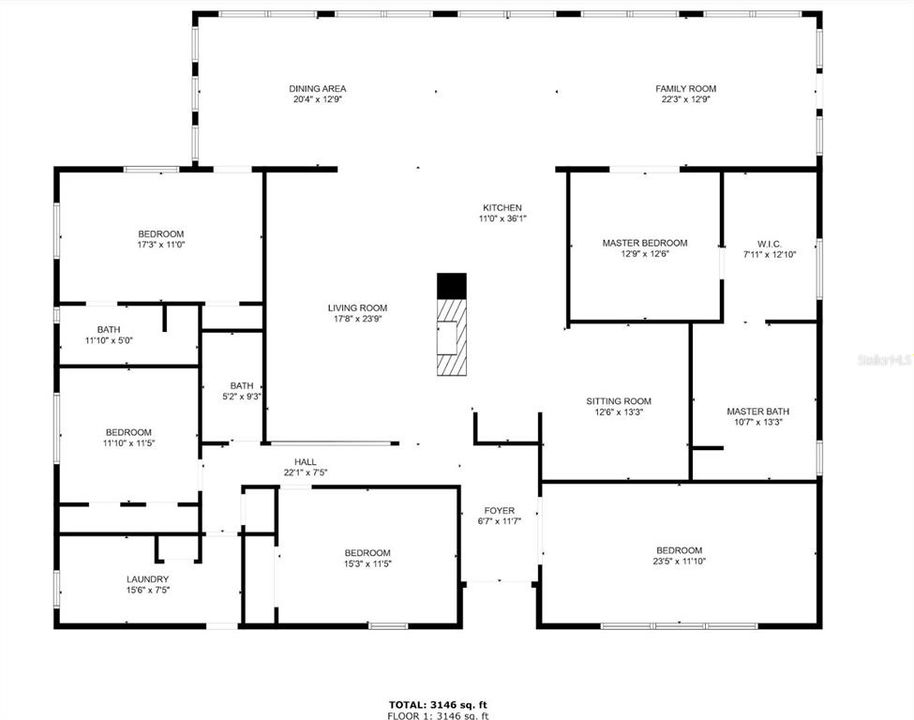 En Venta: $2,390,000 (5 camas, 3 baños, 3302 Pies cuadrados)