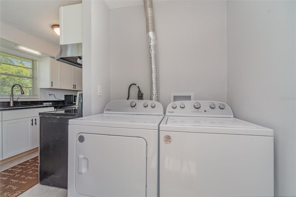 Laundry area