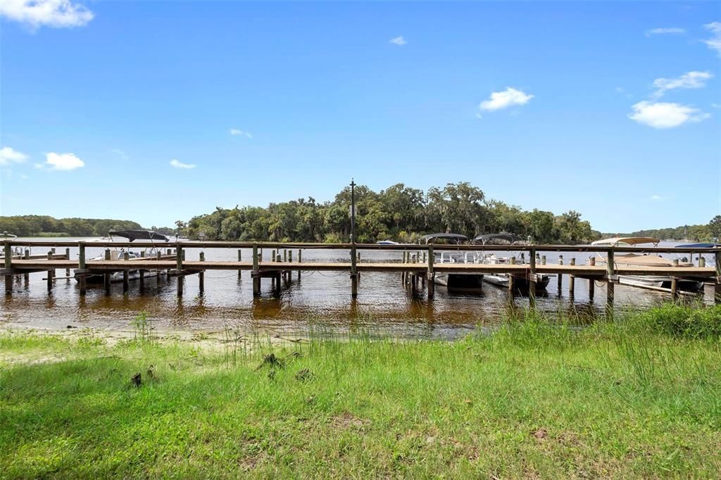 St Johns River. Access from back yard