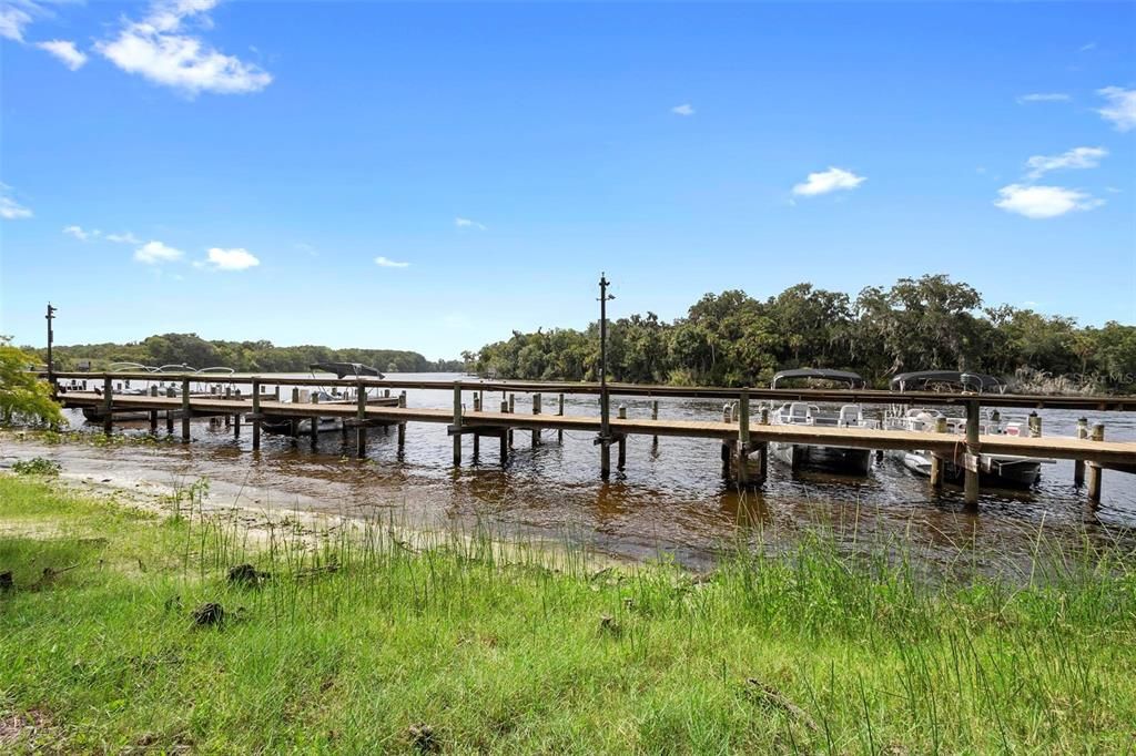 St Johns River. Access from back yard