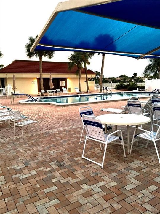 Pool/patio area.