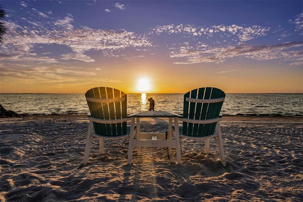 Only $200 for the year; private guard gated beach