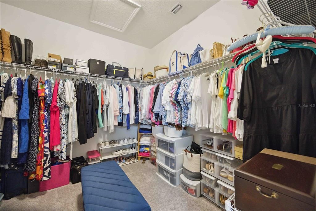 Enormous Walk-In Closet