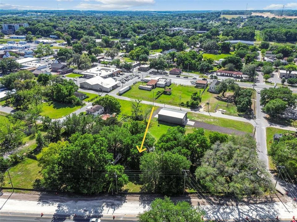 Aerial view from 98 ByPass