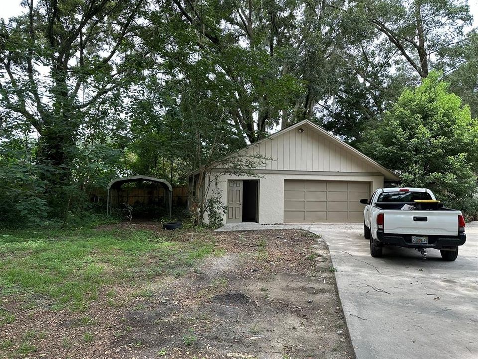 2 Car Detached Garage