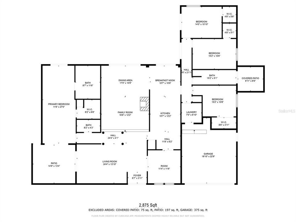 Active With Contract: $756,000 (4 beds, 2 baths, 2875 Square Feet)