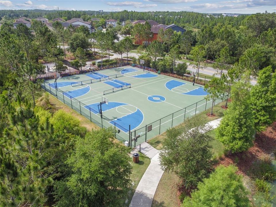 Basketball & Pickleball Courts