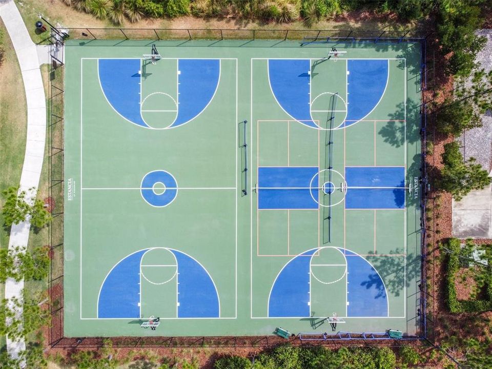 Basketball & Pickleball Courts