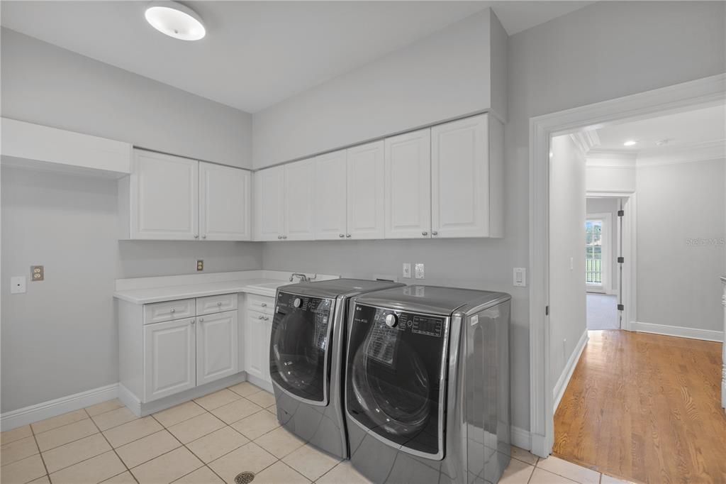 Upstairs Laundry Room