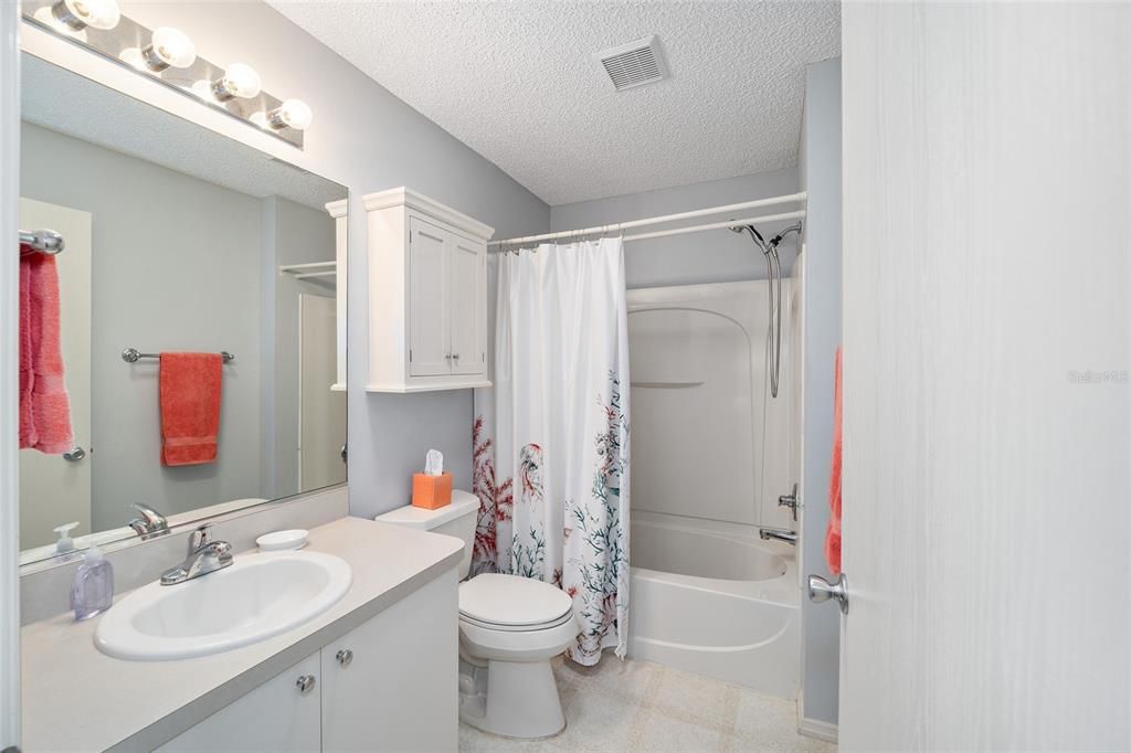 Guest bath with spacious vanity