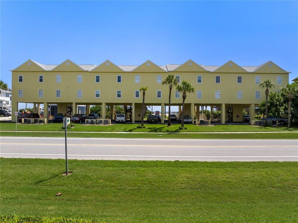 On the beach side of A1A