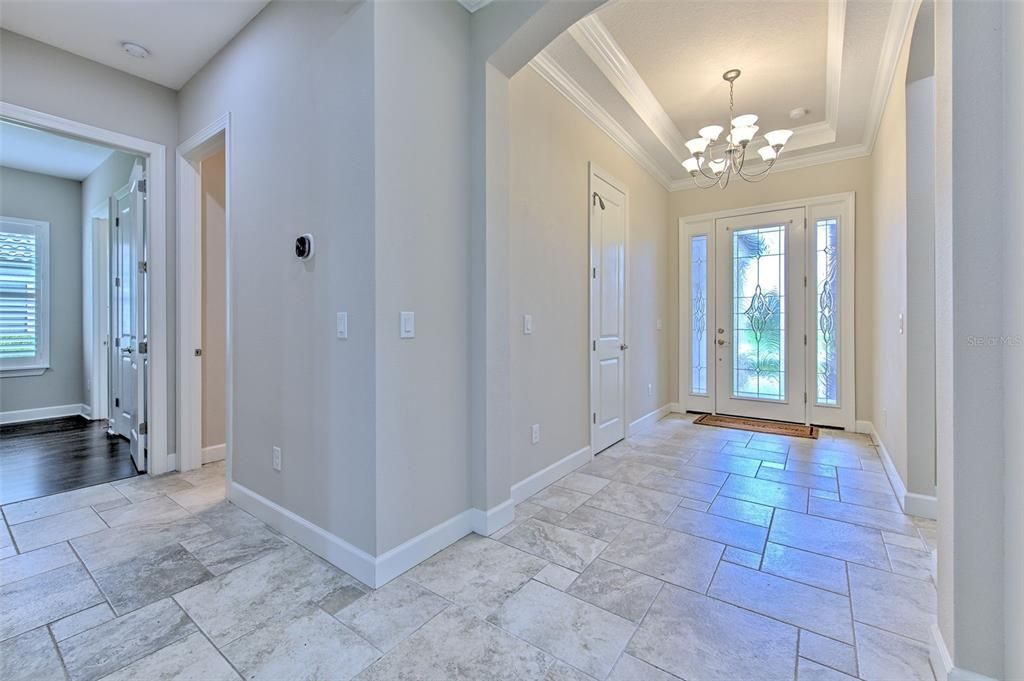 Foyer and Guest Room #3 w/ EnSuite Bathroom