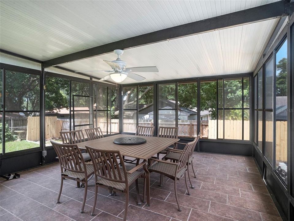 Enclosed Backyard Porch