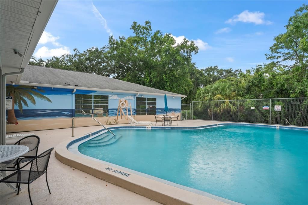 RELAX AT THE COMMUNITY POOL