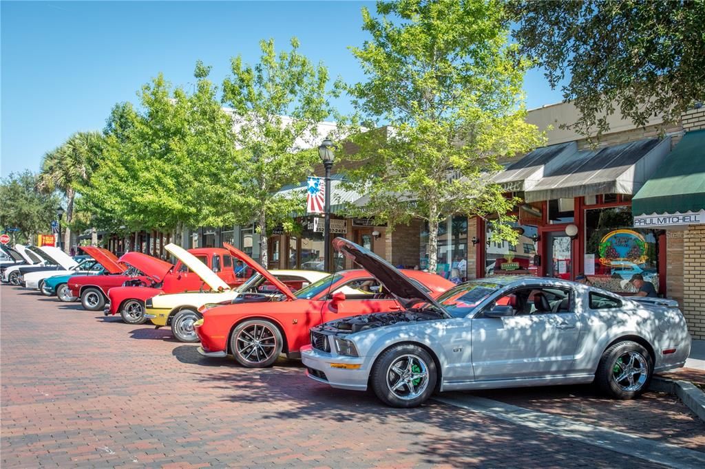 Car Show in downtown Eustis