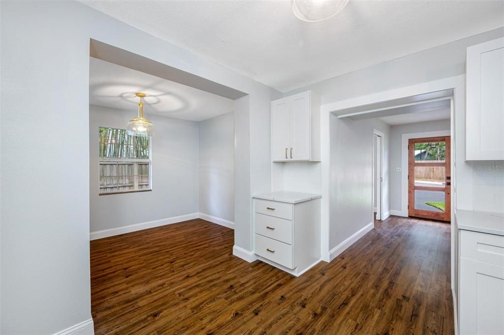 Formal dining off kitchen