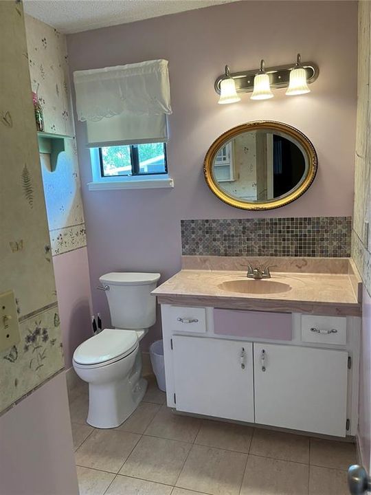 L side of Bath with sink