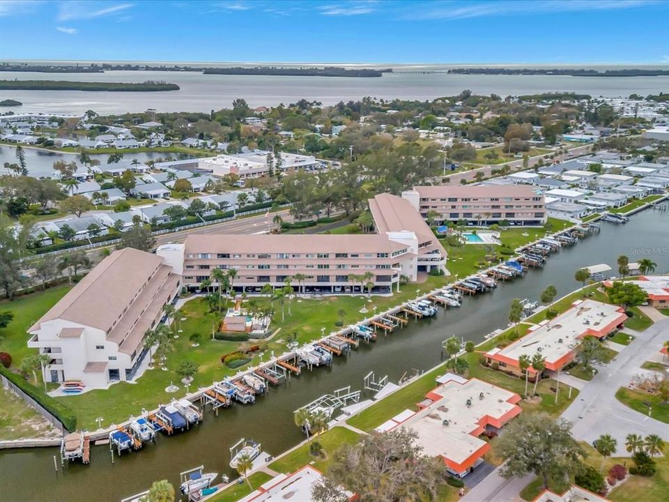 Aerial View from Palma Sola Bay- Sarasota Bay