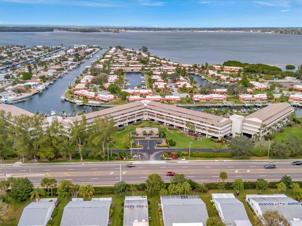 Aerial View from Cortez- Palma Sola Bay