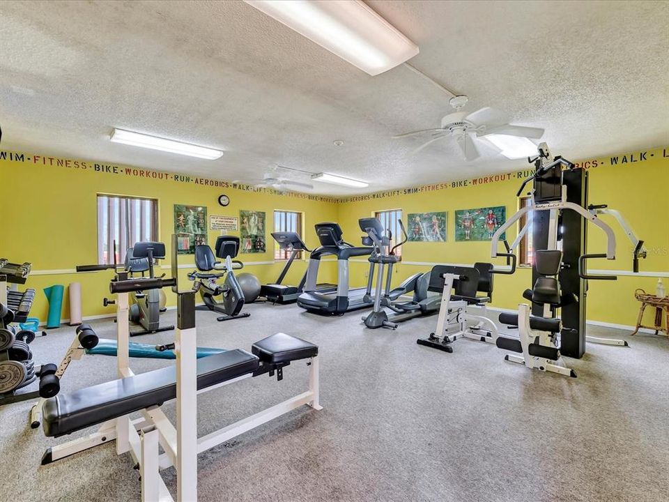 Weight/ Fitness Room - Waterway Condo Amenity