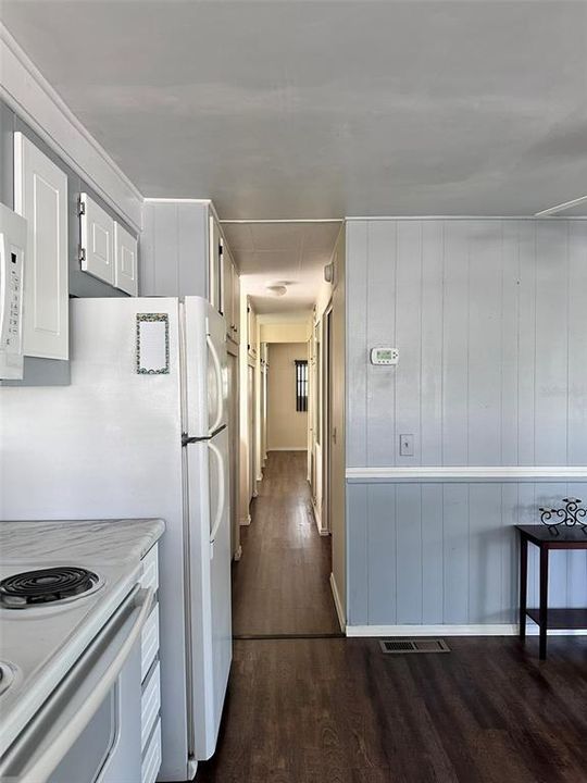 From Kitchen toward hallway