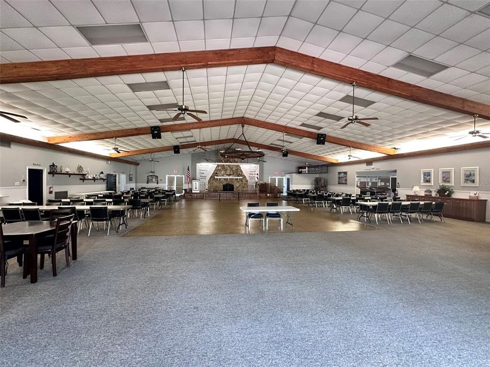 inside of clubhouse