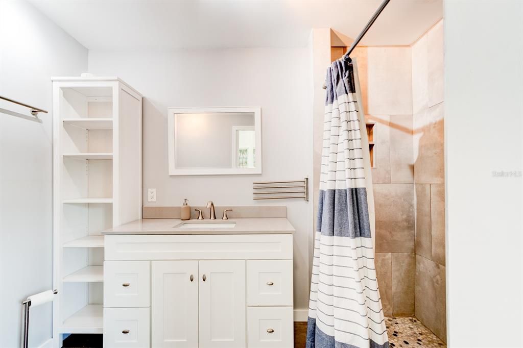 Primary Bathroom with Standing Shower