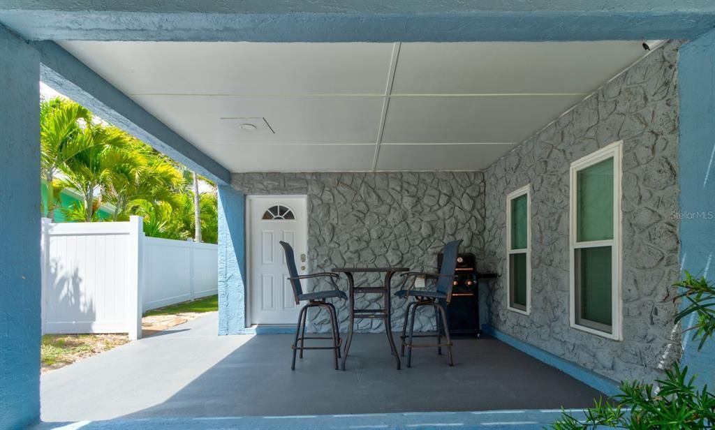 Covered Porch Entry