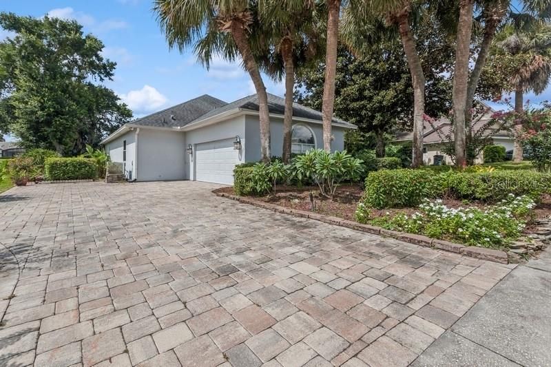 Driveway and Garage