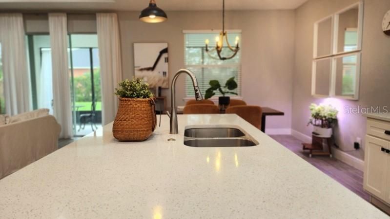 Love the Quartz Island & Touchless Faucet