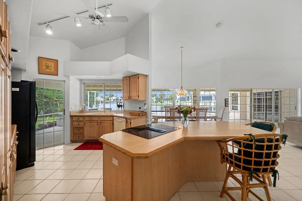 Kitchen with a view!