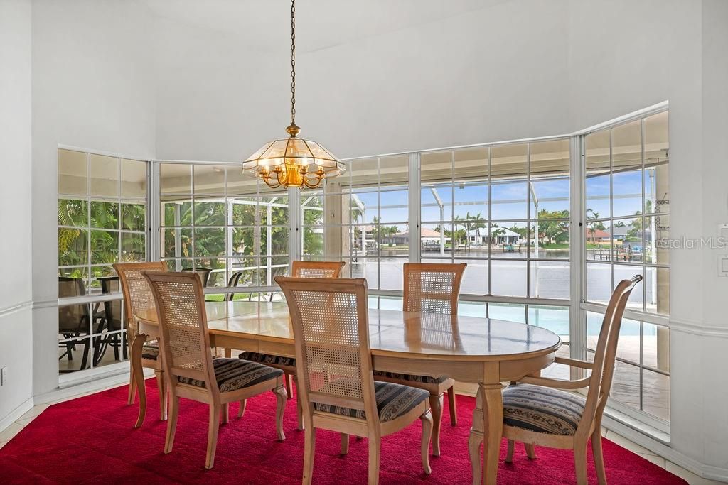 Dining Room with lots of windows